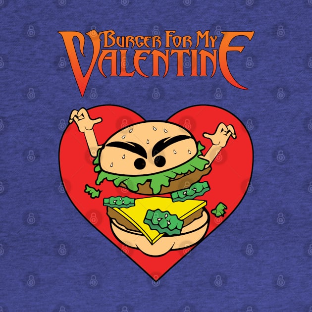 Burger For My Valentine by lilmousepunk